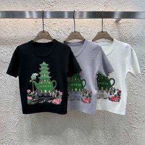 1:1 Gucci Short-Sleeved Shirt