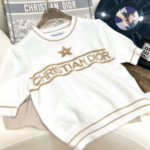 Aaa High Quality Dior Jacquard Short Sleeves