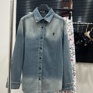 High Quality Aaa Saint Laurent Denim Shirts