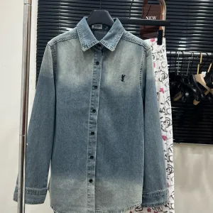 High Quality Aaa Saint Laurent Denim Shirts