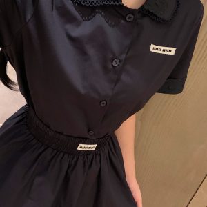 Aaa Miu Miu Short-Sleeved Shirt