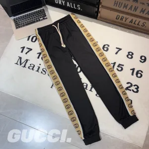 Super Clone Gucci Trousers Ash Cotton Silk