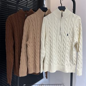 1:1 Ralph Lauren Ivory Long-Sleeved Sweater