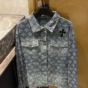 High Quality Chrome Hearts Denim Outerwear