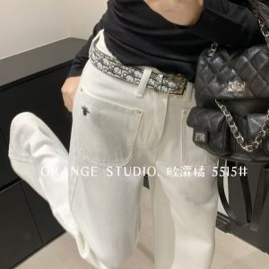 Luxury Dior Denim Pants For Spring