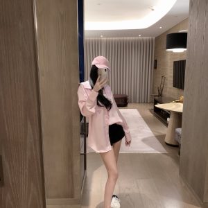 1:1 Loewe Satin Shirt