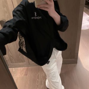 Designer Saint Laurent Lace Ruler