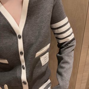 High Quality Luxury Thom Browne Cardigan