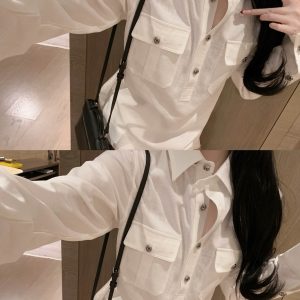 Luxury Chrome Hearts Leather Shirt