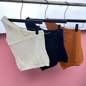 High Quality 1:1 Fendi Jacquard Vest