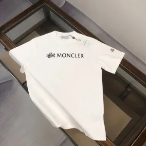 Designer Reps Monk Short-Sleeved T-Shirt Black Summer