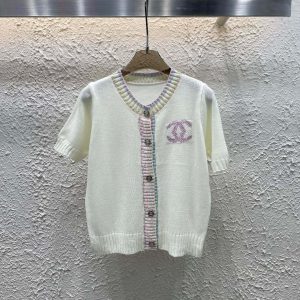 1:1 Chanel Jacquard Short-Sleeved Shirts