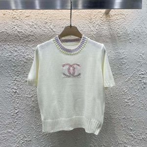 Aaa Luxury Chanel Jacquard Short Sleeves