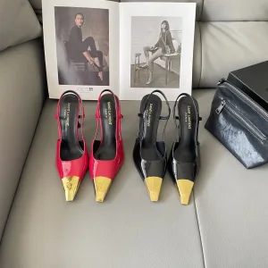 AAA Luxury Saint Laurent Sandals Ash Spring