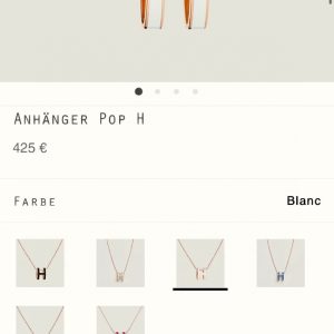 Luxury High Quality Hermès Lace Necklace