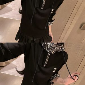 High Quality Designer Dior Jacquard Long-Sleeved T-Shirt