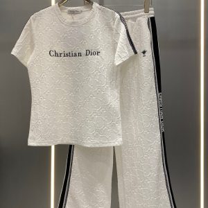 Luxury Dior Cotton Short-Sleeved Shirts