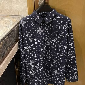 Luxury 1:1 Louis Vuitton Long-Sleeved Shirt