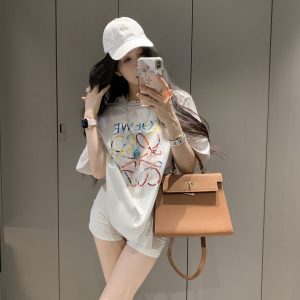 Designer Luxury Loewe Short-Sleeved T-Shirt