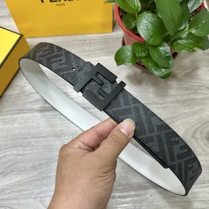 Designer Reps Fendi Belt Yellow
