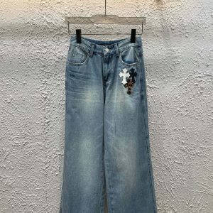 High Quality 1:1 Chrome Hearts Leather Pants