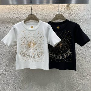 Designer Luxury Dior Short Sleeves