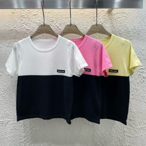 High Quality Miu Miu Short Sleeves