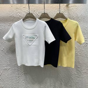 Luxury Prada Short Sleeves