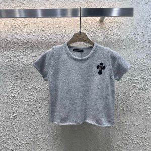 Aaa Chrome Hearts Leather Short Sleeves