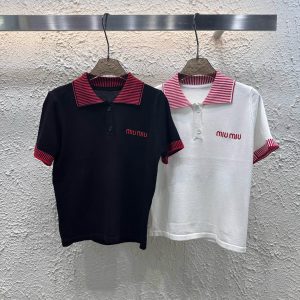 High Quality Miu Miu Short Sleeves