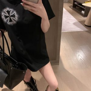 High Quality Chrome Hearts Stone Short-Sleeved T-Shirt