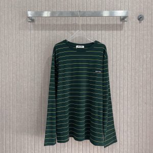 Luxury Designer Miu Miu Long-Sleeved T-Shirt