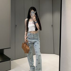 Luxury Miu Miu Abs Jeans For Fall