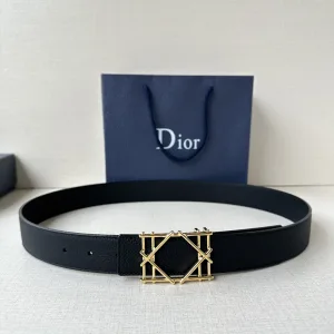 Designer Super Clone Dior Metal Belt Red