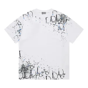 High Quality Dior Short-Sleeved T-Shirt Red Spring Summer