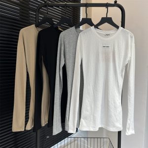 Aaa Miu Miu Long-Sleeved T-Shirt