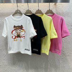 Luxury Prada Short Sleeves