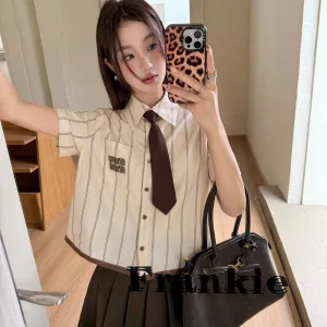 High Quality Miu Miu Short-Sleeved Shirt