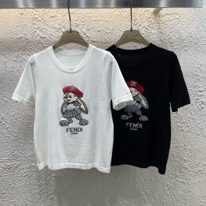 Luxury Fendi Short Sleeves