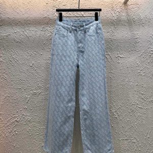 High Quality Miu Miu Jacquard Pants
