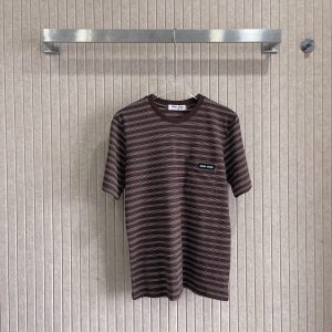 Luxury Miu Miu Short-Sleeved T-Shirt
