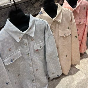 High Quality Louis Vuitton Denim Shirts