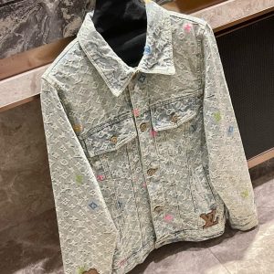 Designer High Quality Louis Vuitton Denim Outerwear