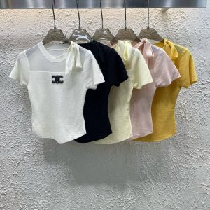 Luxury Aaa Celine Short Sleeves