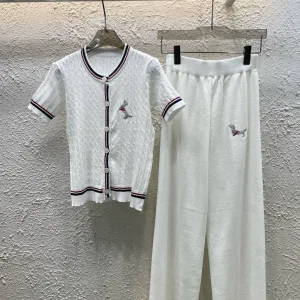 Designer Thom Browne Short-Sleeved Shirts