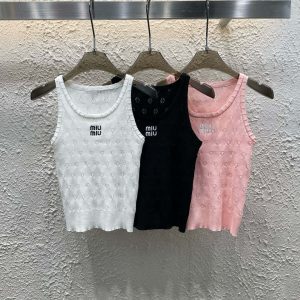 Designer High Quality Miu Miu Vest