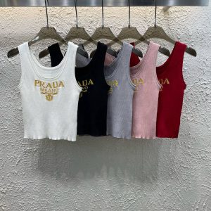 Designer Prada Jacquard Vest