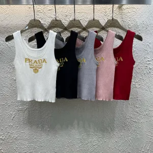 Designer Prada Jacquard Vest