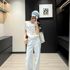 High Quality Miu Miu Jacquard Jeans
