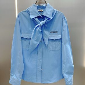 High Quality Miu Miu Long-Sleeved Shirt